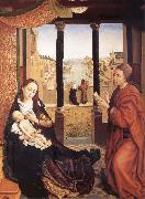Rogier van der Weyden San Lucas Painting to the Virgin one Spain oil painting artist